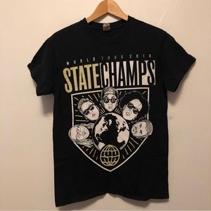 State Champs Band 2016 World Tour T-shirt Size‎ Small Pure Noise Records Punk
